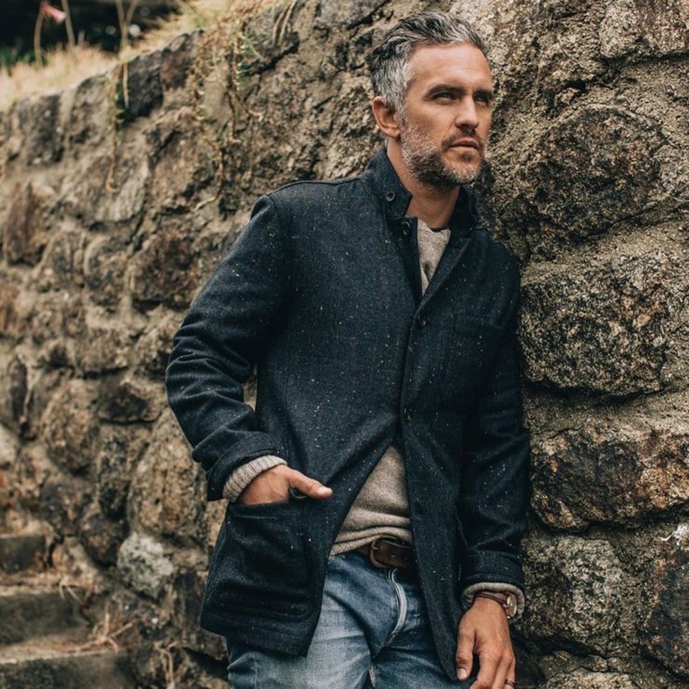 Taylor Stitch Wool Donegal Gibson Jacket